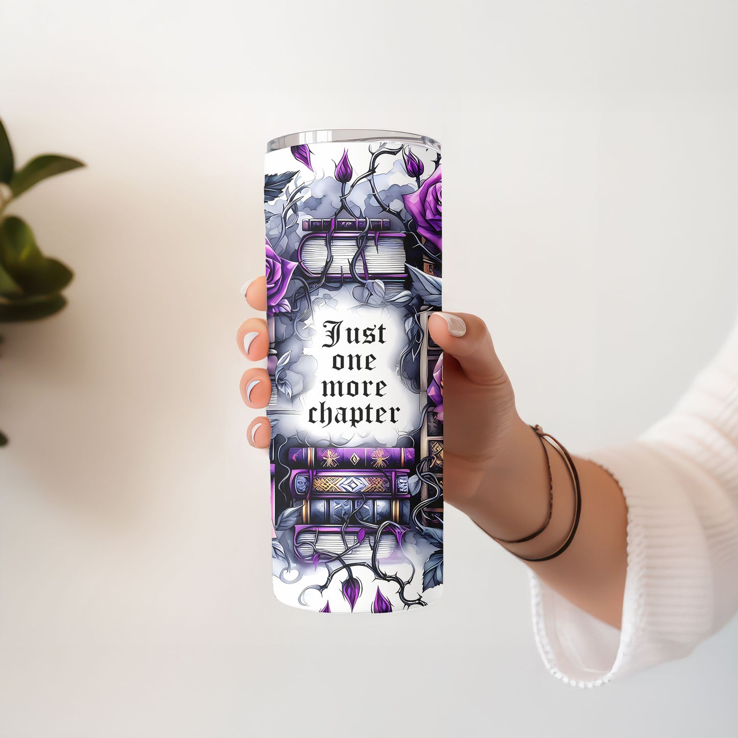Gothic Romance Book Lover 20 oz. Skinny Tumbler