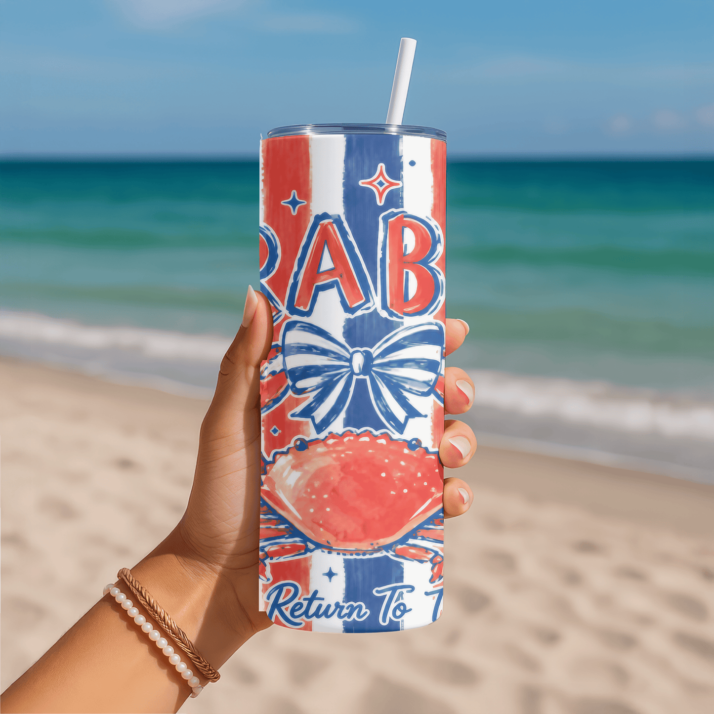 If your feeling crabby 20 oz, Skinny Tumbler