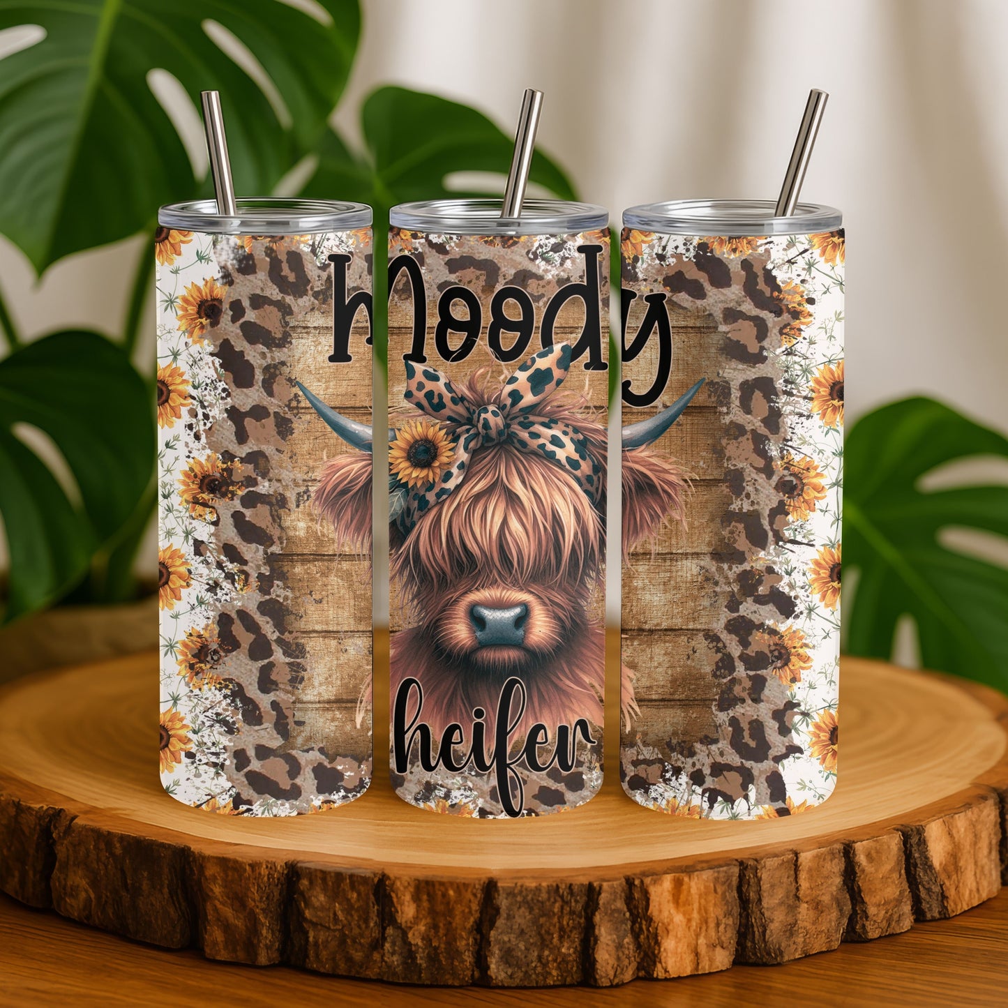 Moody Heifer 20 oz. Skinny Tumbler