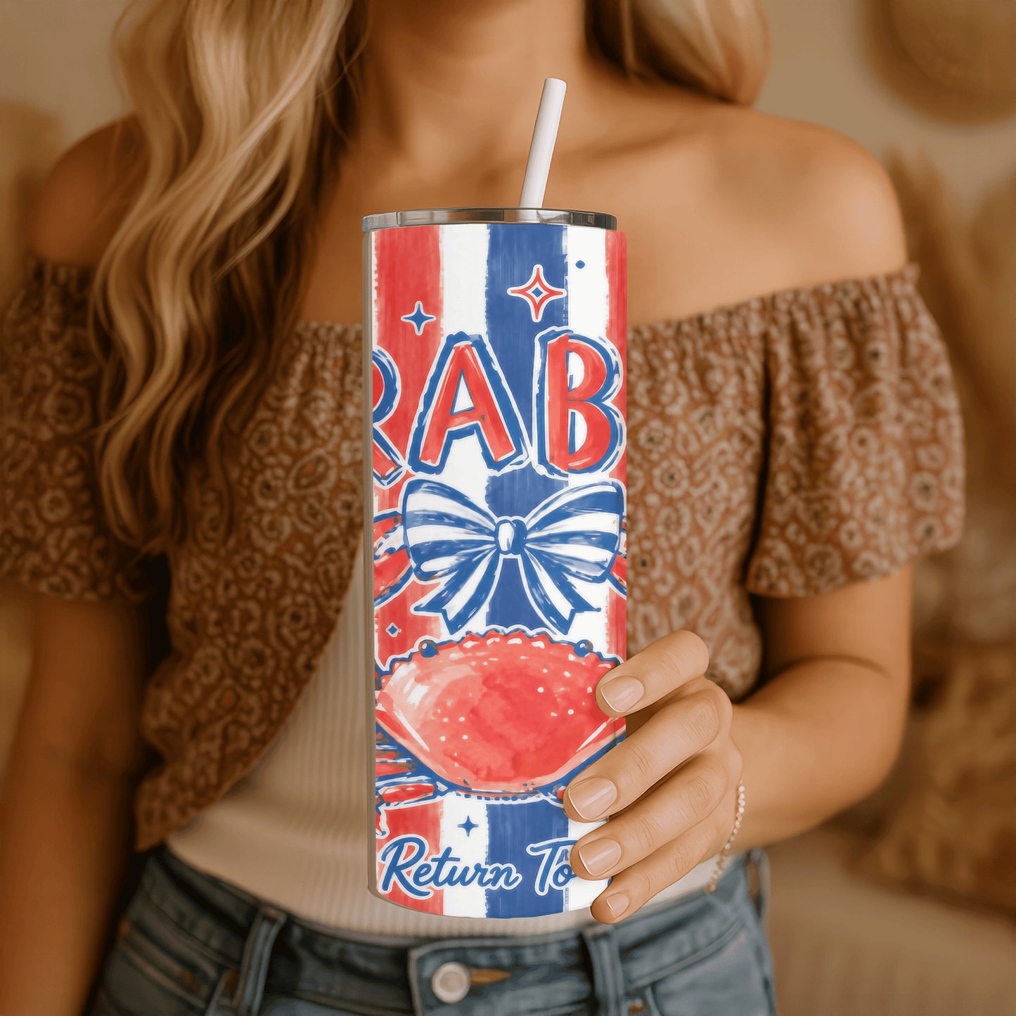 If your feeling crabby 20 oz, Skinny Tumbler