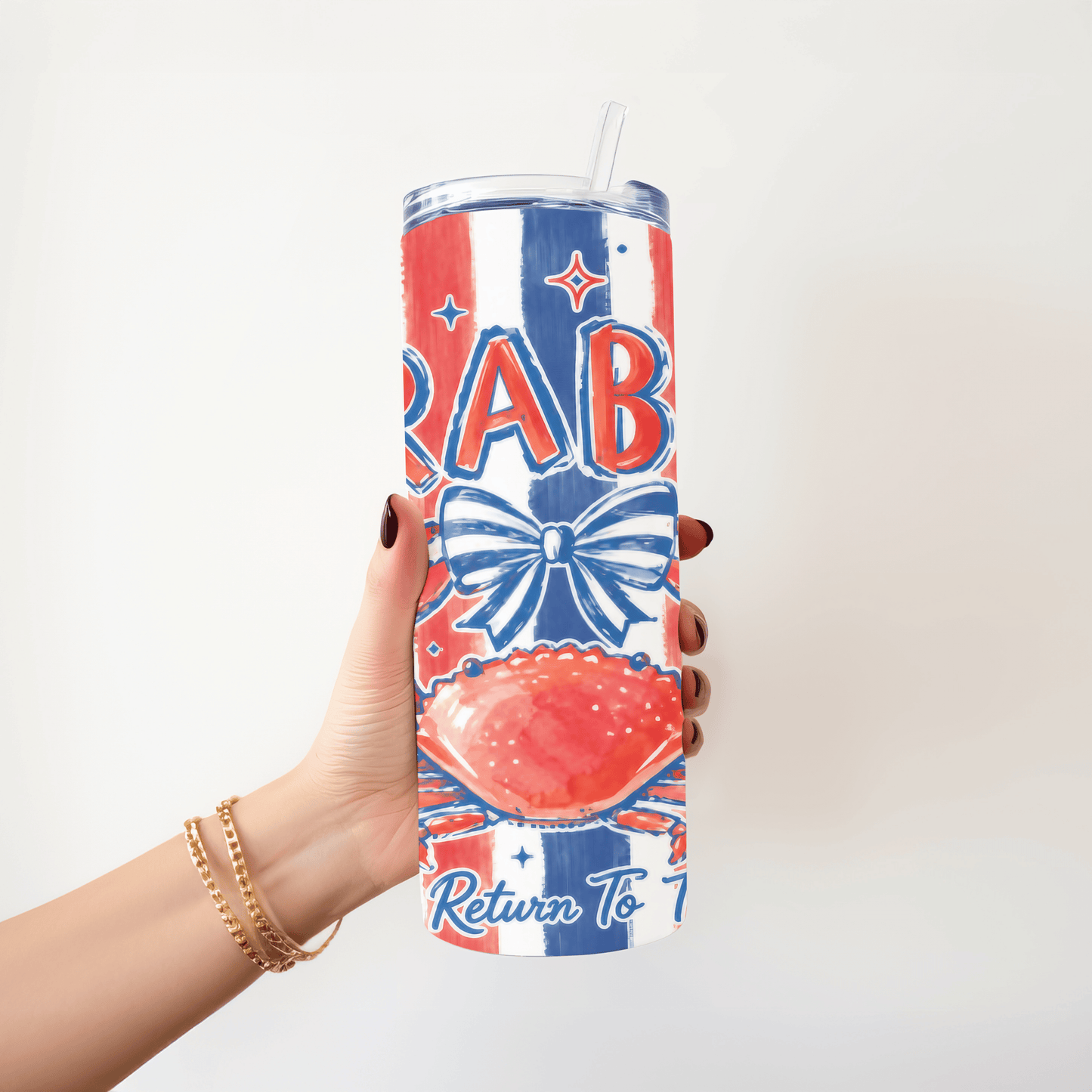 If your feeling crabby 20 oz, Skinny Tumbler