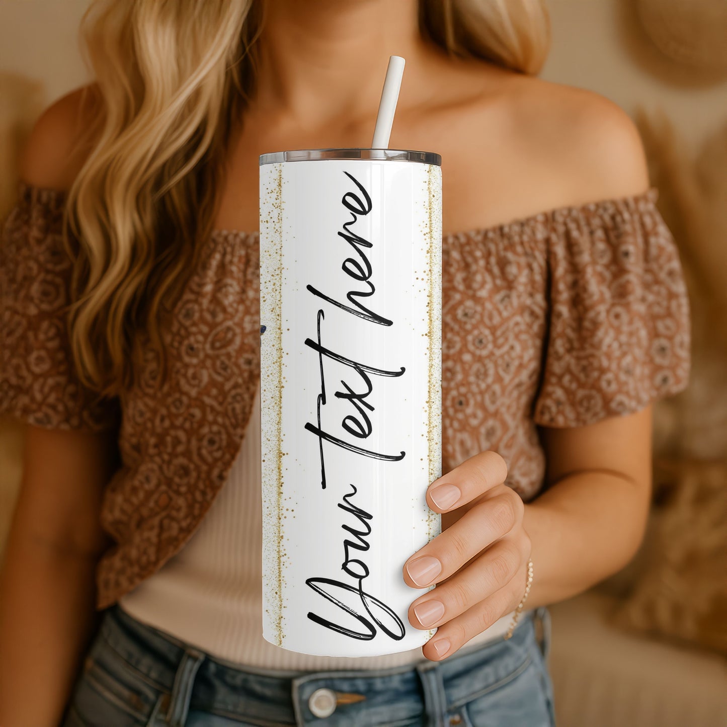 Personalized Grad gift, You did it 2026 Graduation 20 oz Skinny Tumbler