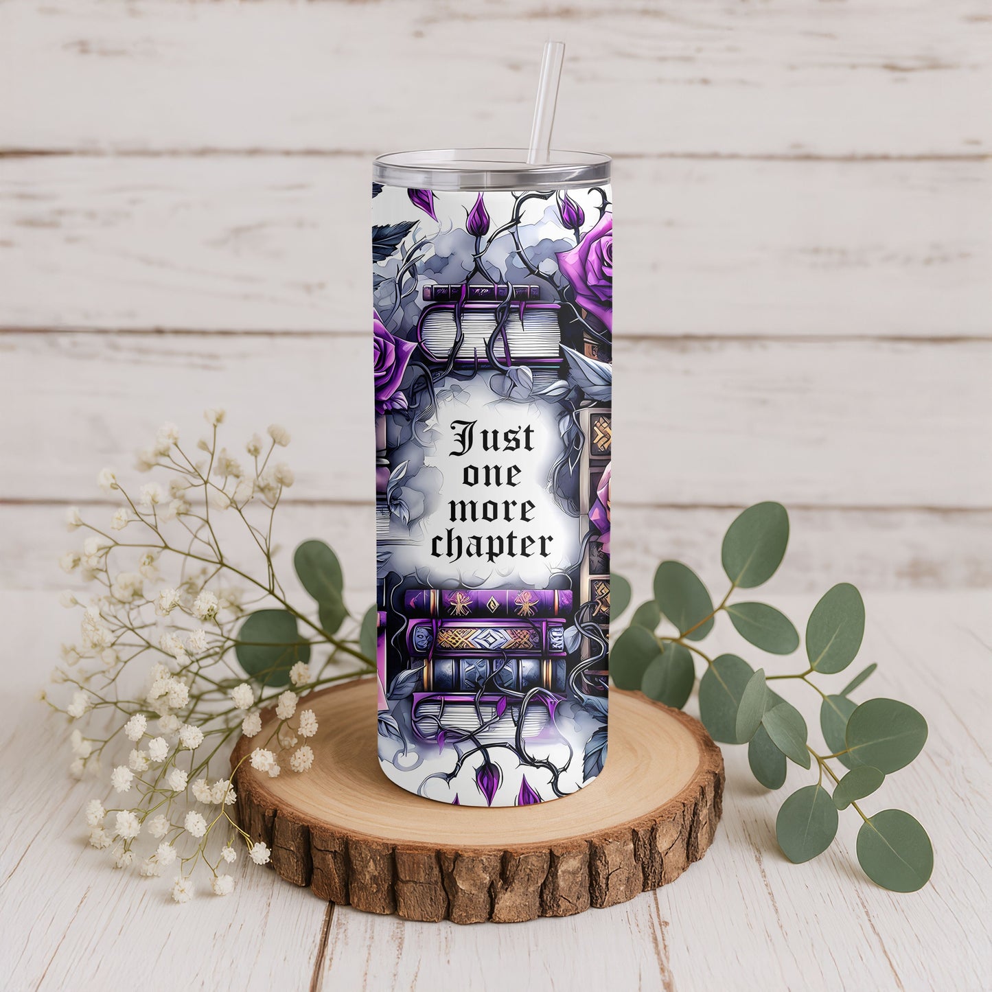 Gothic Romance Book Lover 20 oz. Skinny Tumbler