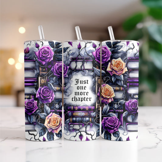 Gothic Romance Book Lover 20 oz. Skinny Tumbler